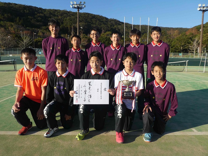 長崎県中学新人戦 海星高等学校テニス部 Kaisei Tennis Team