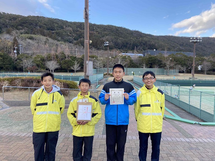 長崎市テニス協会中学生大会 海星高等学校テニス部 Kaisei Tennis Team