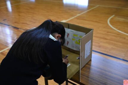 中学選挙